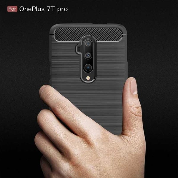 OnePlus 7T Pro Iskunkestävä SlimCarbon-kuori