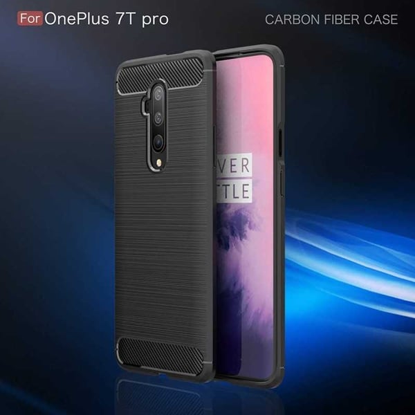 OnePlus 7T Pro Iskunkestävä SlimCarbon-kuori