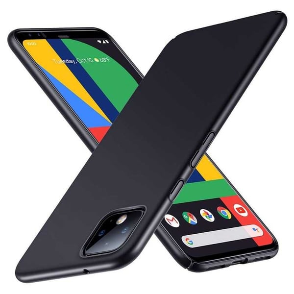 Google Pixel 4 Ultratunt Mattsvart Skal Basic V2