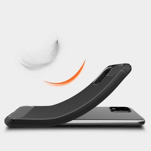 Google Pixel 4 XL Iskunkestävä SlimCarbon-kuori