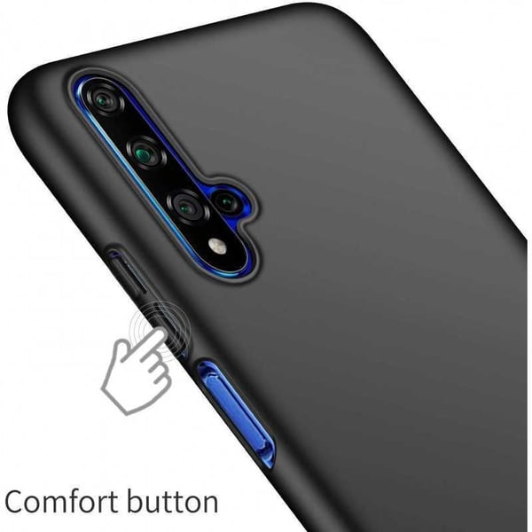 Huawei Nova 5T Ultratunt Mattsvart Skal Basic V2