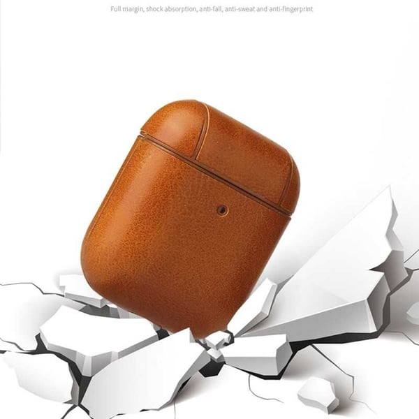 Tyylikäs kotelo Airpods Gen. 1 & 2 Sisältää Karabiinikoukku