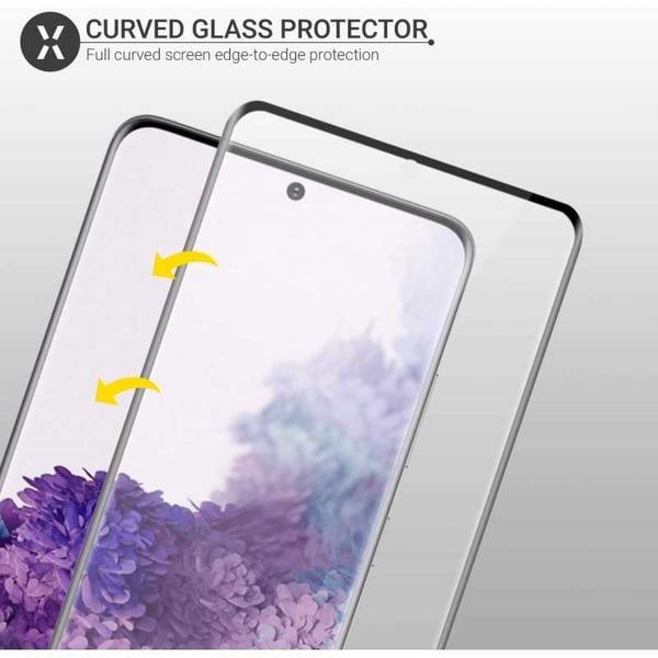 Samsung S20 Plus FullFrame 3D 0,26 mm 9H karkaistu lasi