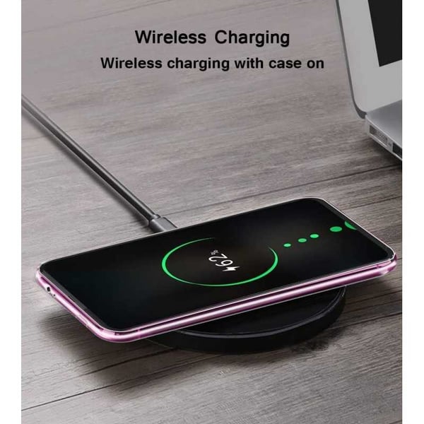 Motorola One Hyper -iskuja vaimentava silikonikotelo Simple