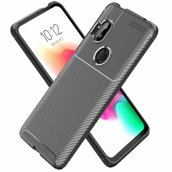 Motorola One Hyper iskunkestävä FullCarbon V4 -kuori