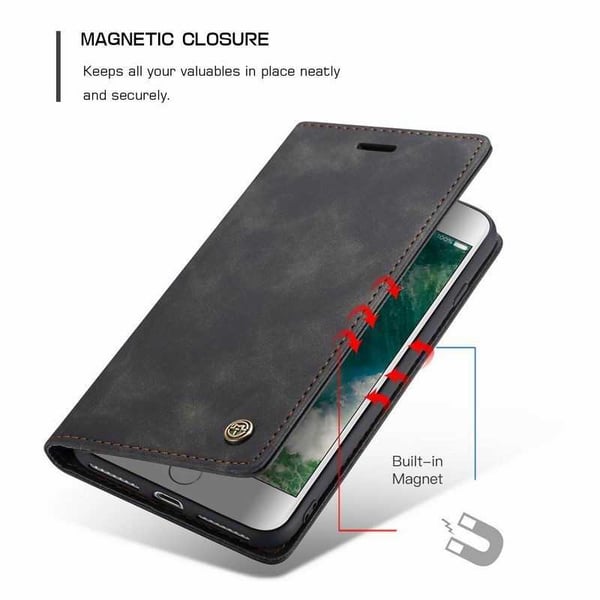 iPhone 7 Plus Elegant Flipfodral CaseMe 3-FACK