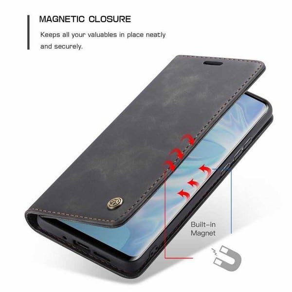 Huawei P30 Elegant Flipfodral CaseMe 3-FACK