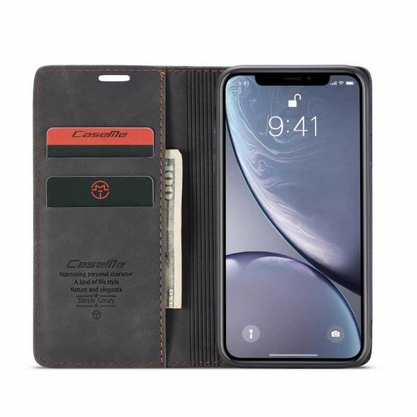 iPhone XR Elegant Flip Case CaseMe 3-FACK