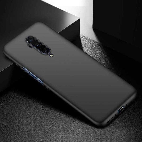OnePlus 8 Ultraohut kumipinnoitettu mattamusta Cover Basic V2