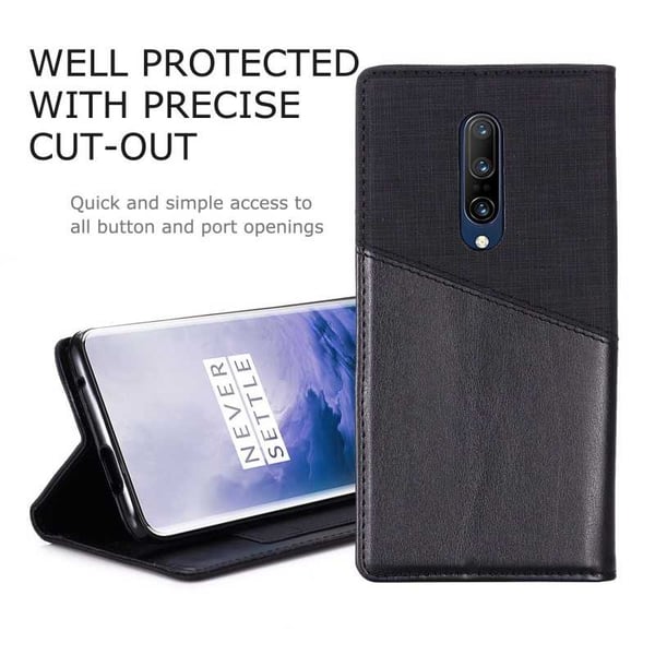 OnePlus 7 Pro Elegant Case PU-nahkaa ja RFID-esto
