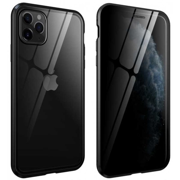 iPhone 11 Privacy Heltäckande Premium Skal Glassback V4