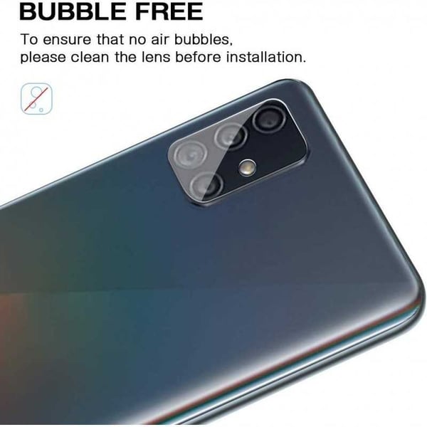 2-PACK Samsung A41 -kameran linssinsuojus