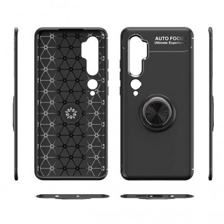 Xiaomi Mi 10 käytännöllinen iskunkestävä kotelo rengastelineellä V3