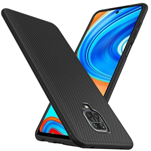 Redmi Note 9S / 9 Pro tyylikäs iskunkestävä FullCarbon V3