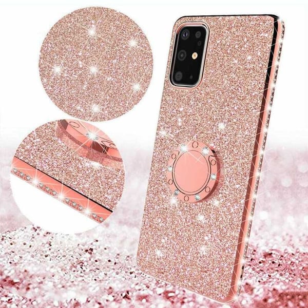 Samsung S20 Iskunvaimentimen suojus sormustelineellä
