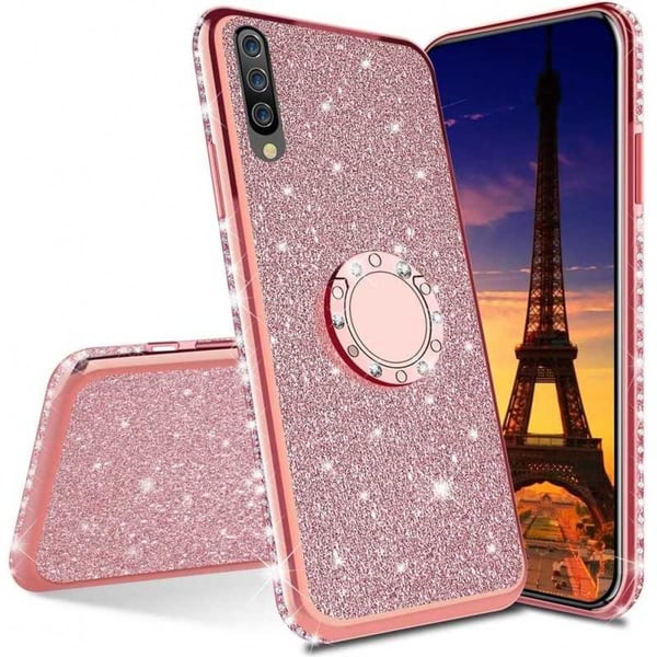 Huawei P30 Lite iskunvaimennin suojus sormustelineellä