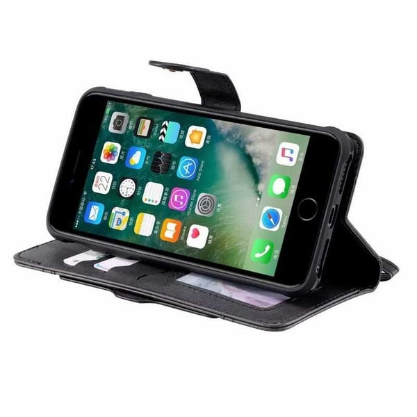Käytännöllinen iPhone 8 Plus -kotelo magneettikuorella, 6-taskuinen Winston V2