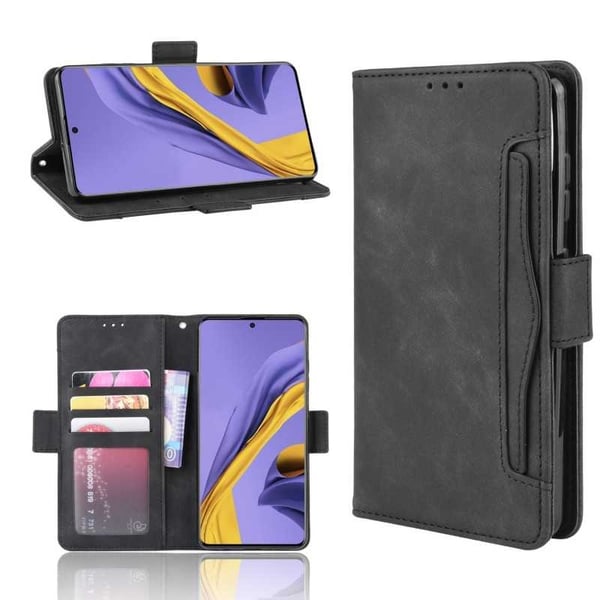 Samsung A71 lompakkokotelo PU-nahkainen 6-POCKET Winston V3