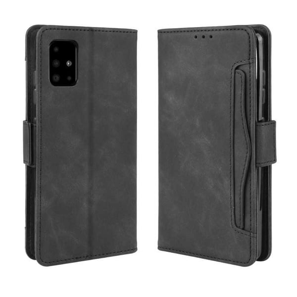 Samsung A71 lompakkokotelo PU-nahkainen 6-POCKET Winston V3