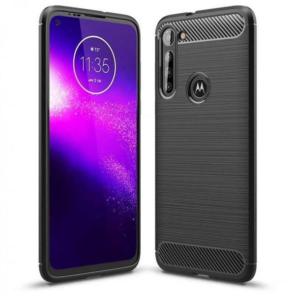 Motorola Moto G8 Power Iskunkestävä SlimCarbon -kotelo