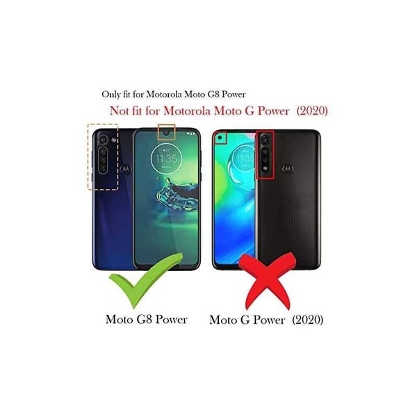 Motorola Moto G8 Power Iskunkestävä SlimCarbon -kotelo