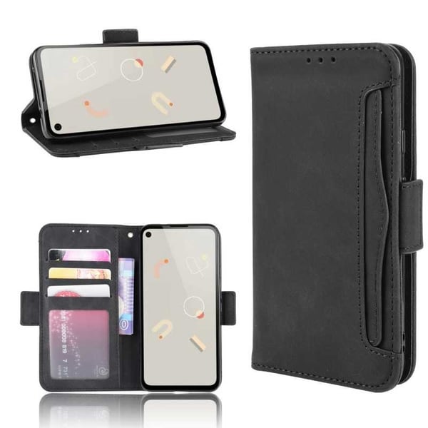 Google Pixel 4a 4G/LTE Plånboksfodral PU-Läder 6-FACK Winston V3