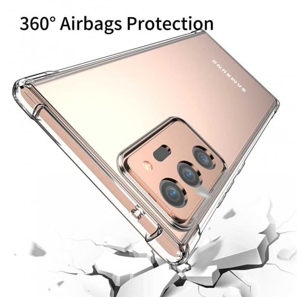 Samsung Note 20 iskuja vaimentava silikonikotelo Shockr