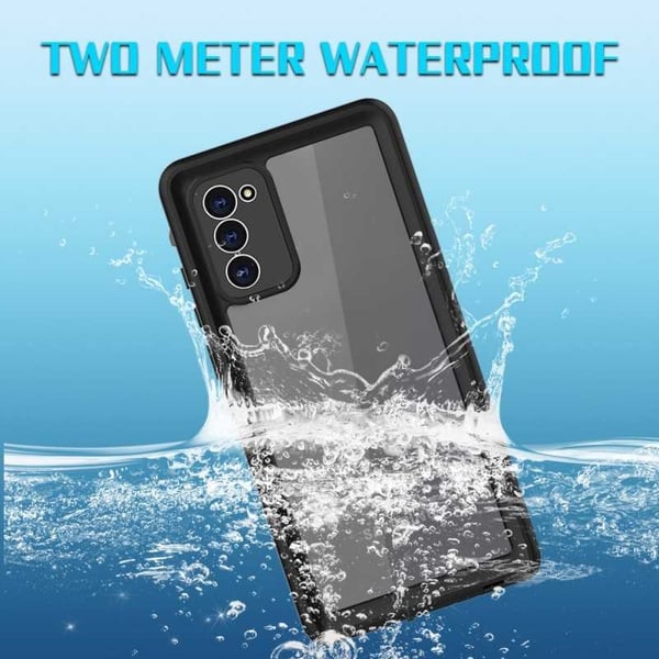 Samsung Note 20 Täyspeitto Vedenpitävä Premium Cover - 2m