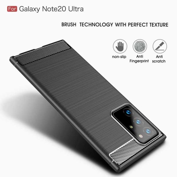 Samsung Note 20 Ultra Iskunkestävä SlimCarbon Suojakuori
