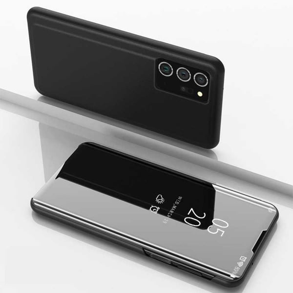 Samsung Note 20 Smart Flip Case Clear View Seisova V2 Rocket