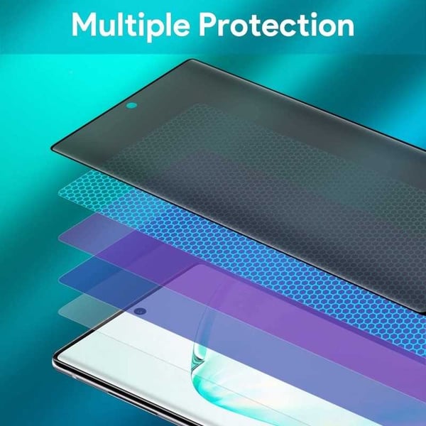2-PACK Samsung Note 20 Privacy Karkaistu lasi 0,26mm 2,5D 9H