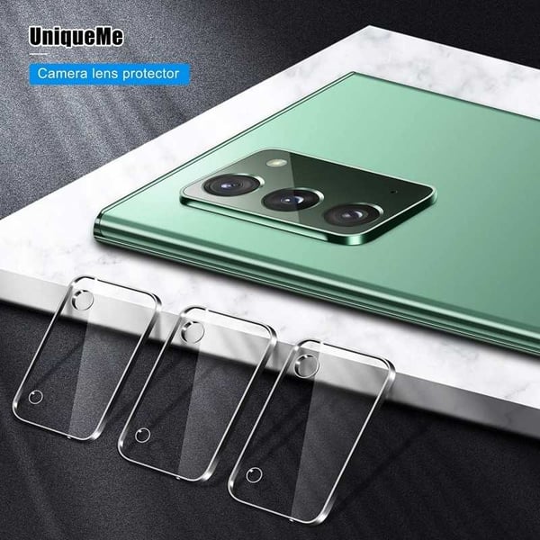 Samsung Note 20 Kamera Linsskydd Flexibelt Glas