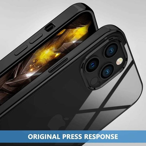 iPhone 12 Pro Stöttåligt Mjukt Skal