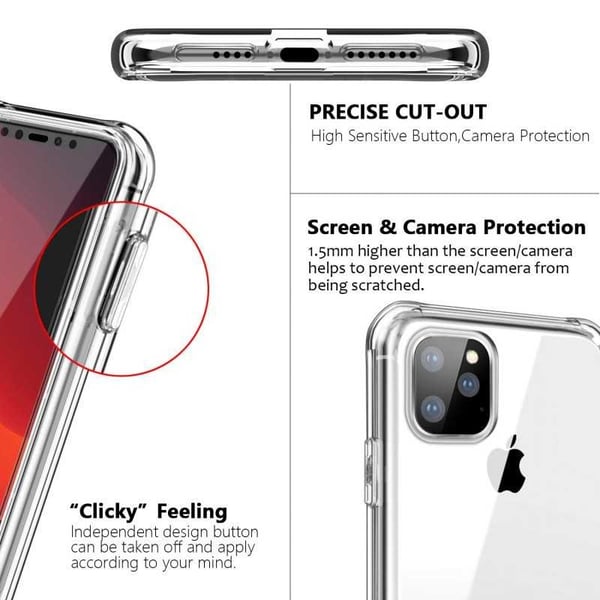 360° Heltäckande Silikonfodral iPhone 12 Pro Max