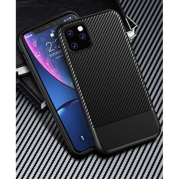 iPhone 12 Pro Max Iskunkestävä matkapuhelinsuoja FullCarbon