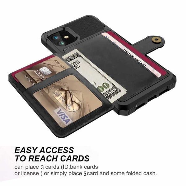 iPhone 12 Mini Iskunkestävä Premium Cover 4-FACK Solid V3