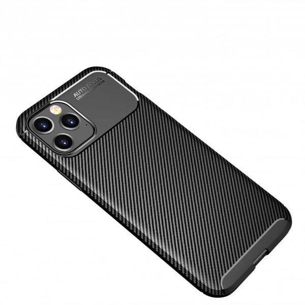 iPhone 12 Pro Max Iskunkestävä ohut kansi FullCarbon V4