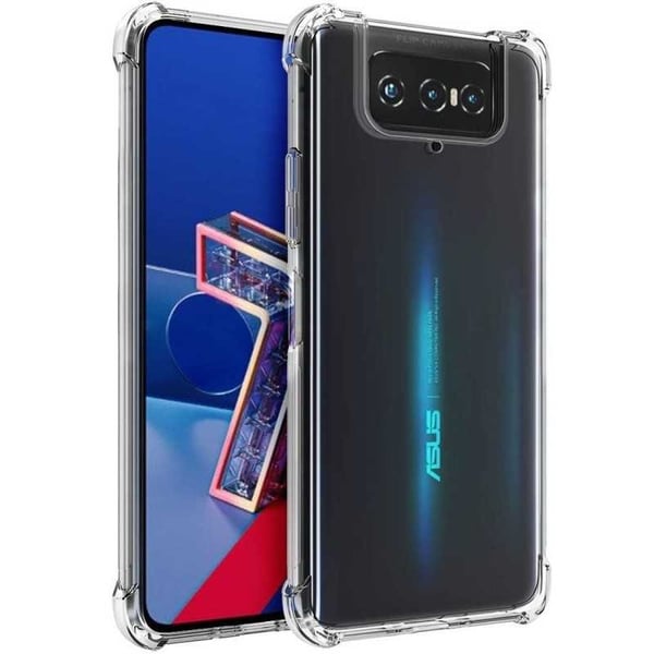 Zenfone 7 Pro iskuja vaimentava silikonikotelo Shockr