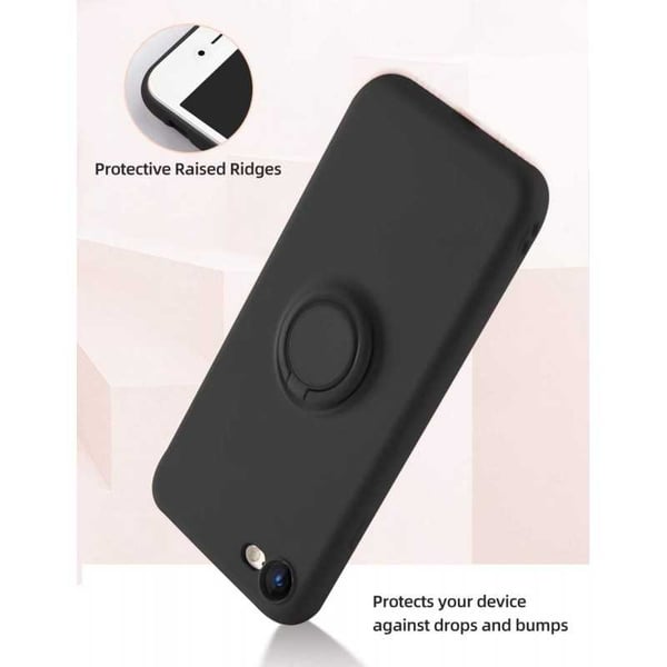 iPhone 7/8/SE (2020 & 2022) Iskunkestävä kotelo CamShield-renkaan pidikkeellä