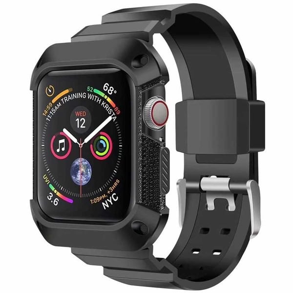 Apple Watch Series 6 40mm Stöttåligt Skal med Armband TerraActive