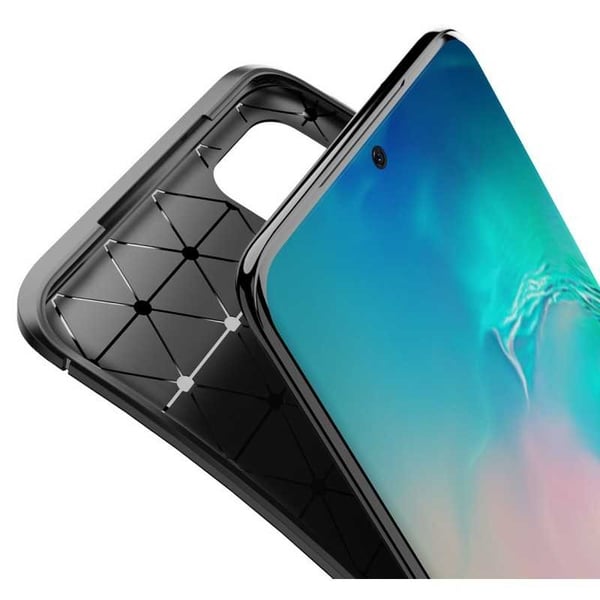 Samsung Galaxy S20 FE Iskunkestävä ohut kansi FullCarbon V4