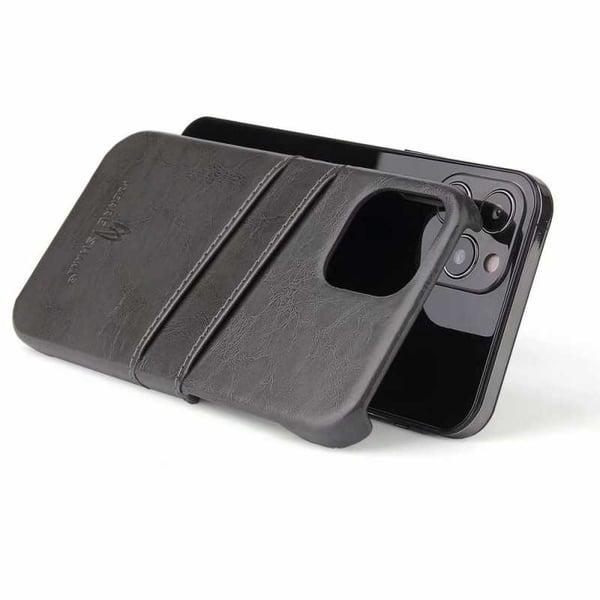 iPhone 12 Mini Skal Korthållare Retro