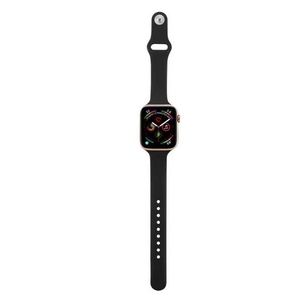 Apple Watch 38/40 / 41mm ohut, tyylikäs silikonirannekoru