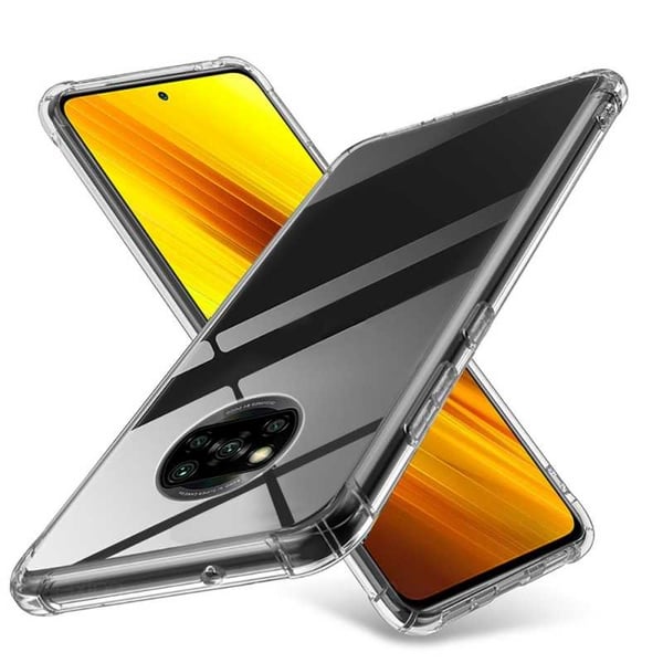 Xiaomi Poco X3 NFC iskuja vaimentava silikonikotelo Shockr Xiaomi Poco X3 NFC iskuja vaimentava silikonikotelo Shockr