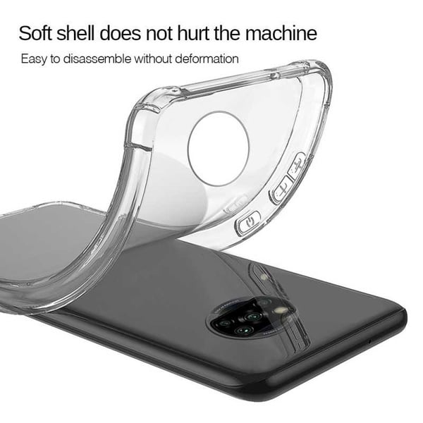 Xiaomi Poco X3 NFC iskuja vaimentava silikonikotelo Shockr