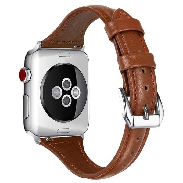 Apple Watch 38/40/41mm tyylikäs nahkaranneke Mercy