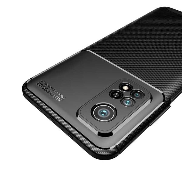 Xiaomi Mi 10T / Mi 10T Pro Iskunkestävä Slim Cover FullCarbon V4