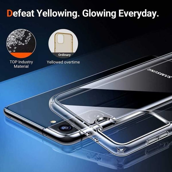 Samsung S21 Stötdämpande Silikon Skal Simple