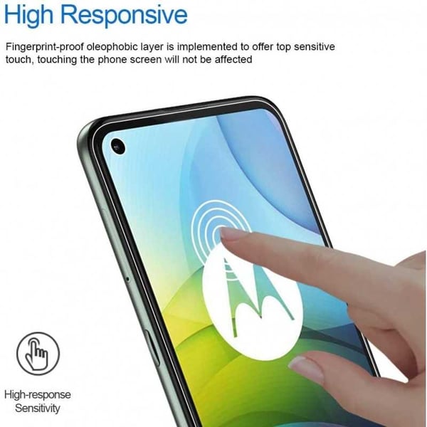 2-PACK Motorola Moto G9 Power FullFrame 0,26 mm 9H karkaistu lasi