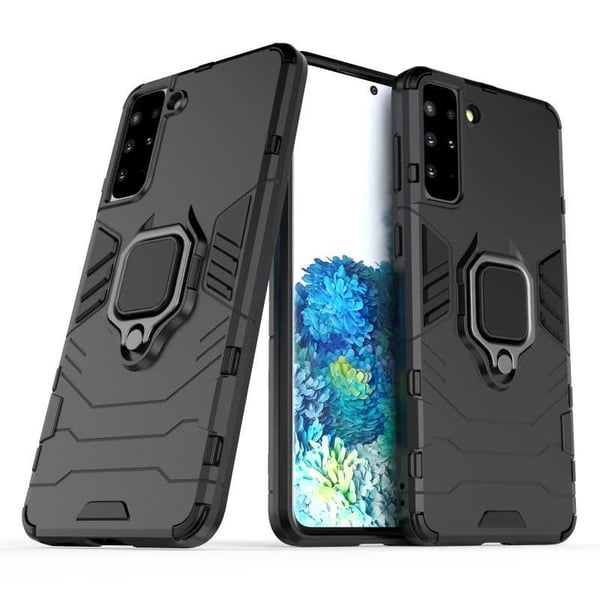 Samsung S21 Plus iskunkestävä kotelo ThinArmor sormustelineellä